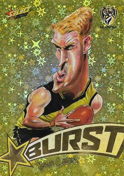 2018 Select Footy Stars - Starburst Caricatures Yellow #SBY53 Josh Caddy Front